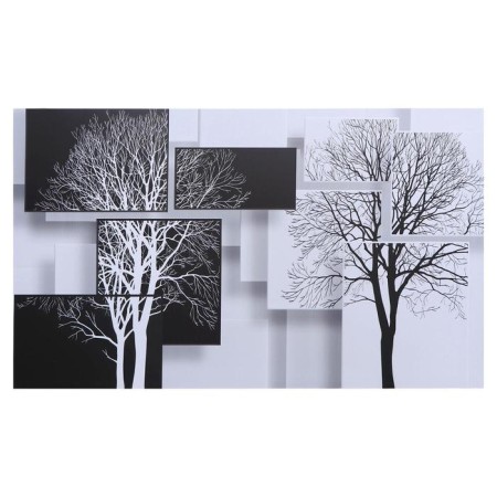 Picture on canvas "Black and white art" 60x100 cm