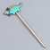 Wooden decor on the stick "Dragon" 20 × 6 × 0.4 cm, mix