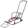 Sled "Timka 5 comfort", black color