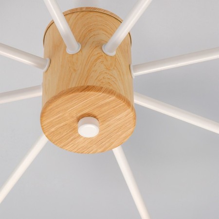 Fresco 8x60W chandelier e27 white-2