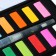 Watercolor paints, in cuvettes, with a brush, 18 colors