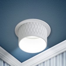 Lamp built -in era DK112, IP20, 12W, 70x60 mm, white color