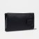 Women's wallet with a zipper, with a pen, black color
