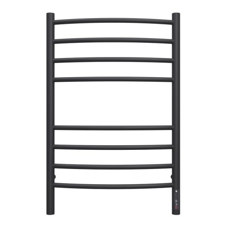 Terminus heated towel rail "Classic" P8, 500x800 mm, Dimmer, Black Muars