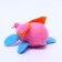 Mouse soft vibrating, 12 cm, mix of flowers