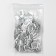 Klyimer Tundra, No. 1, galvanized, with nails, 100 pcs