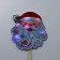 Topper luminous "Grandfather Frost" 21x73 cm