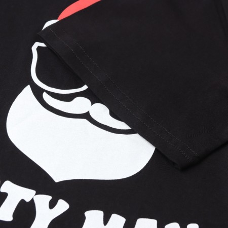 New Year. Men's T-shirt NG "Party Man", Black Color, Rr. 52-2
