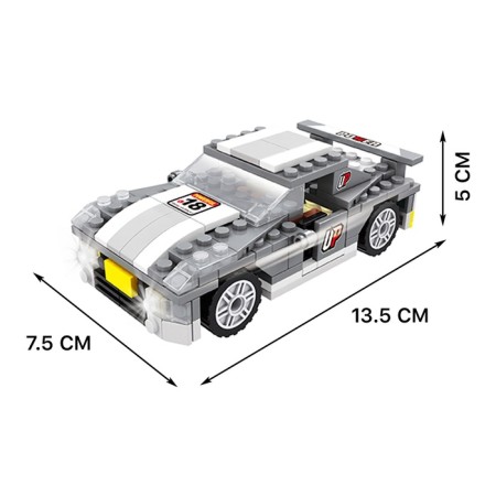 Designer "Race", 3 assembly options, 178 parts-2