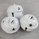 Bells for needlework, set of 12 pcs., Size 1 pc. - 3 cm, white color
