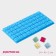 Baking uniform “Alphabet and numbers”, silicone, 50 cells, 35 × 18.5 × 2 cm, color mix