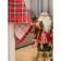 Kitchen towel Hunting, size 45x60 cm, red color
