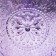 Nightnik "Dellos" LED from batteries purple 7x7x17.5 cm Risalux