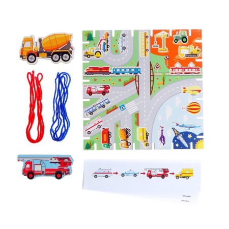 Geobard with the tasks of the "machine" with a prediction-1
