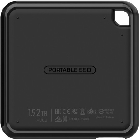 SSD Silicon Power USB-C 2TB SP020TBPSDPC60CK PC60 1.8 "Black-1