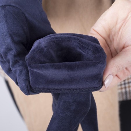Gloves are female, dimensionless, without insulation, blue color-5