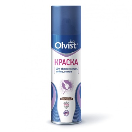Aerosol-painting Olvist for suede brown, 250ml