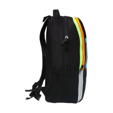 School backpack, 38 x 29 x 16 cm, Grizzly, ergonomic back, black-2