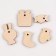 New Year's set for creativity. Wood painting "New Year at Bunny"