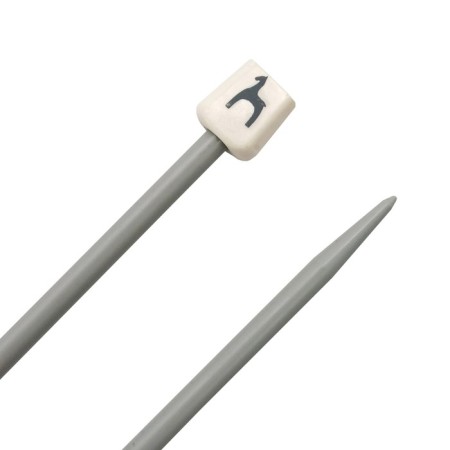 Knitting knitting straight lines 5.50 mm/35cm, plastic, 2 pcs-2