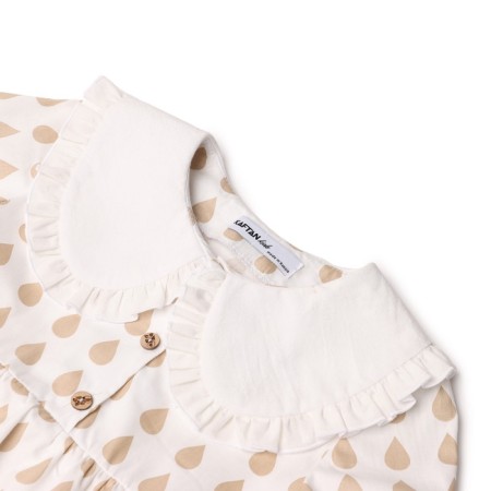 Baby dress with collar Kaftan "Drive", r.30 (98-104 cm)-1