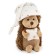 Soft toy "Hedgehog Kolunchik: Sweet Dreams", 20 cm