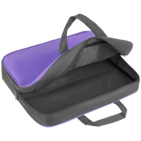 Lightning folder with handles Staff EVERYAYDAY, A4, width 80 mm, polyester, lilac, 270741-3