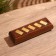Game table "Domino" 25x7.5x5 cm, tree shisham