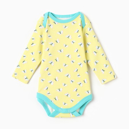 Body baby, yellow color, height 74 (6-9 months)