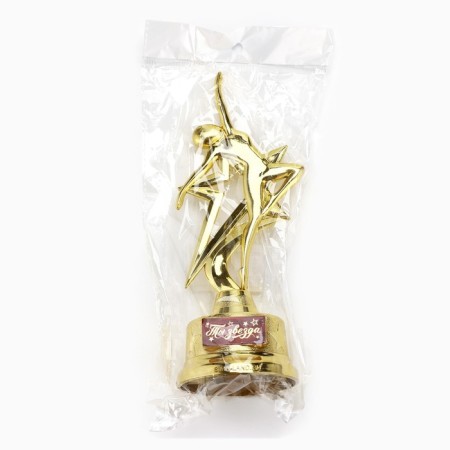 Award figure "You are a star", gold, plastic, 21.5 x 7.5 cm-5