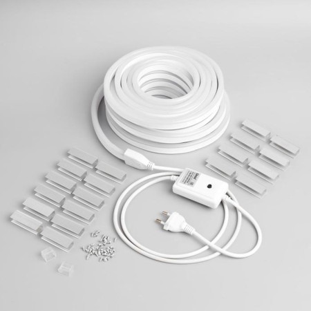 Flexible Neon 8 × 16 mm, IP67, 10 m, SMD2835, 80 LED/m, 220 V, RGB glow-3