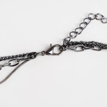 Piece "chain" greatness, color gray, l = 44 cm-1
