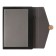 Organizer on the rings A5, 80 sheets, leatherette, with a valve, a line, with a handle, in a gift box, black and gray