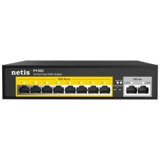 Коммутатор Netis P110C (L2) 10x100Мбит/с 8PoE+ 120W неуправляемый