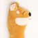 Skill of a soft toy "Fox", 105 cm, orange color