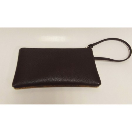 Brown cosmetic bag, "kitten"-1