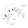 Fixer for bidet Wasserkraft A01556, with a hygienic shower, hose 100 cm, brass, chrome