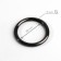 Karabin ring, d = 38/48 mm, thickness - 5 mm, 5 pcs, black nickel color