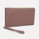 Women's wallet on magnets, pink color