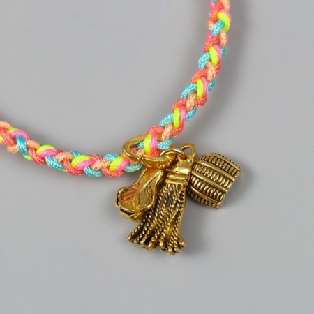 Bracelet Feng Shui "Kosichka. Venik and scoop" adjustable length-2