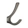 Furniture hook CAPPIO TKD029, two -rod, graphite color
