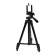 Luazon floor tripod, height regulation 34-108 cm, black