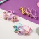 Hair gum "Magic" (set of 3 pcs) bears, 2.5 cm, mix