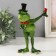 Souvenir Polystone Lak "Frog is a gentleman with a rose, in the cylinder" 9x12.5x19 cm