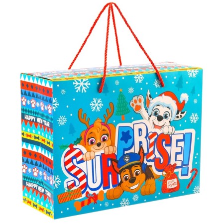 Gift package "New Year" 40x30x15 cm, puppy patrol-1