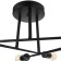 Chandelier 10008/6 6x40W E27 black 65x65x22cm