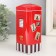 Piggy bank Metal "Postal stamps" mix 16x7x7 cm