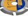 Disk for Ushm tundra, for quick and smooth wood processing, 125 x 22 mm, 6 teeth