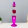 Lamp "purple rocket" E14 h = 35cm