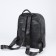 Women's backpack made of artificial leather with lightning, 1 pocket, gray color